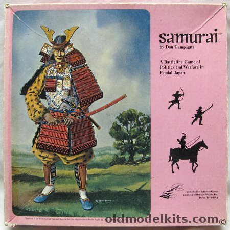 Battleline Samurai Strategy Board Game, 8941 plastic model kit